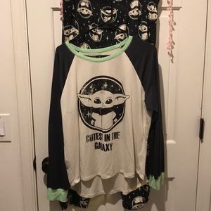 Star Wars Baby Yoda Pajama Set